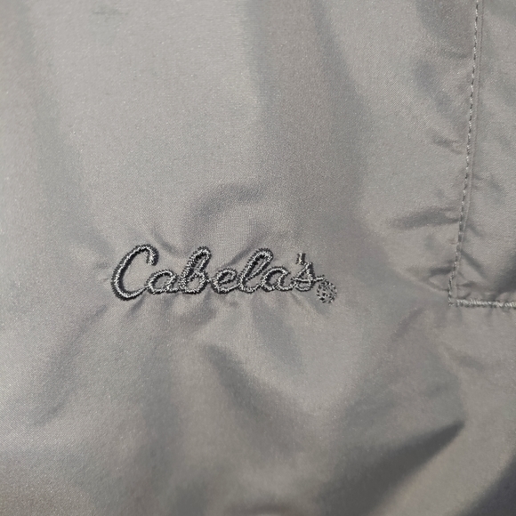 Cabela's Women's Outerwear Pullover Windcrest Windbreaker Gray and Blue Size L - Picture 7 of 14